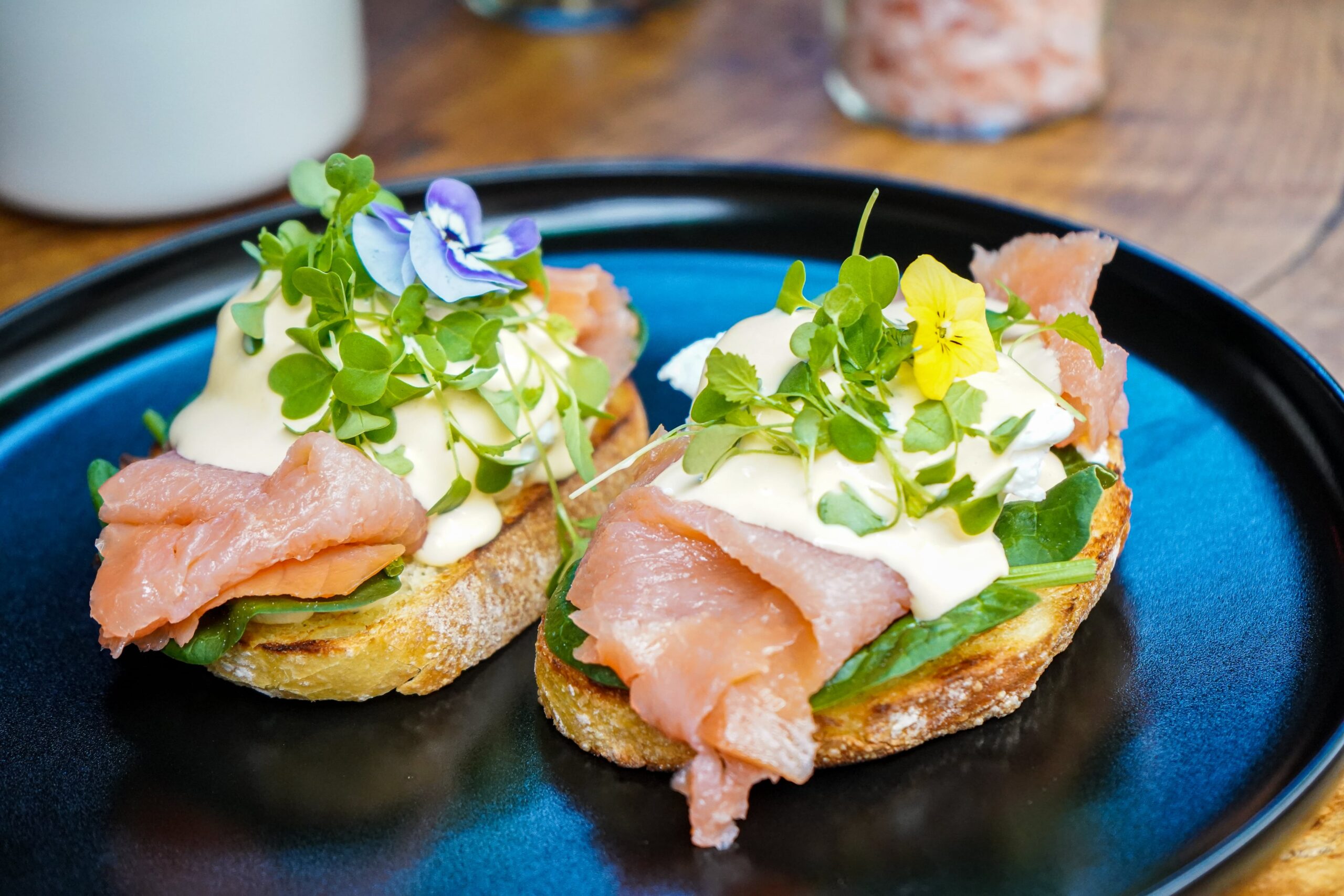 Smoked Salmon Eggs Benedict